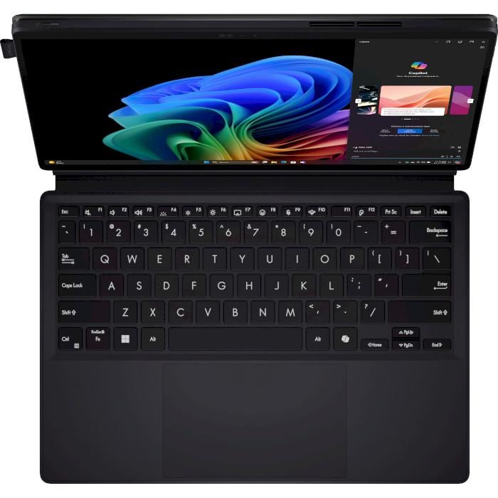 Ноутбук Asus Zenbook OLED/Snapdragon X Plus X1P-42-100 Nano Black (HT5306QA-LX002W) - фото 4 Ноутбук Asus Zenbook OLED/Snapdragon X Plus X1P-42-100 Nano Black (HT5306QA-LX002W) - фото 4