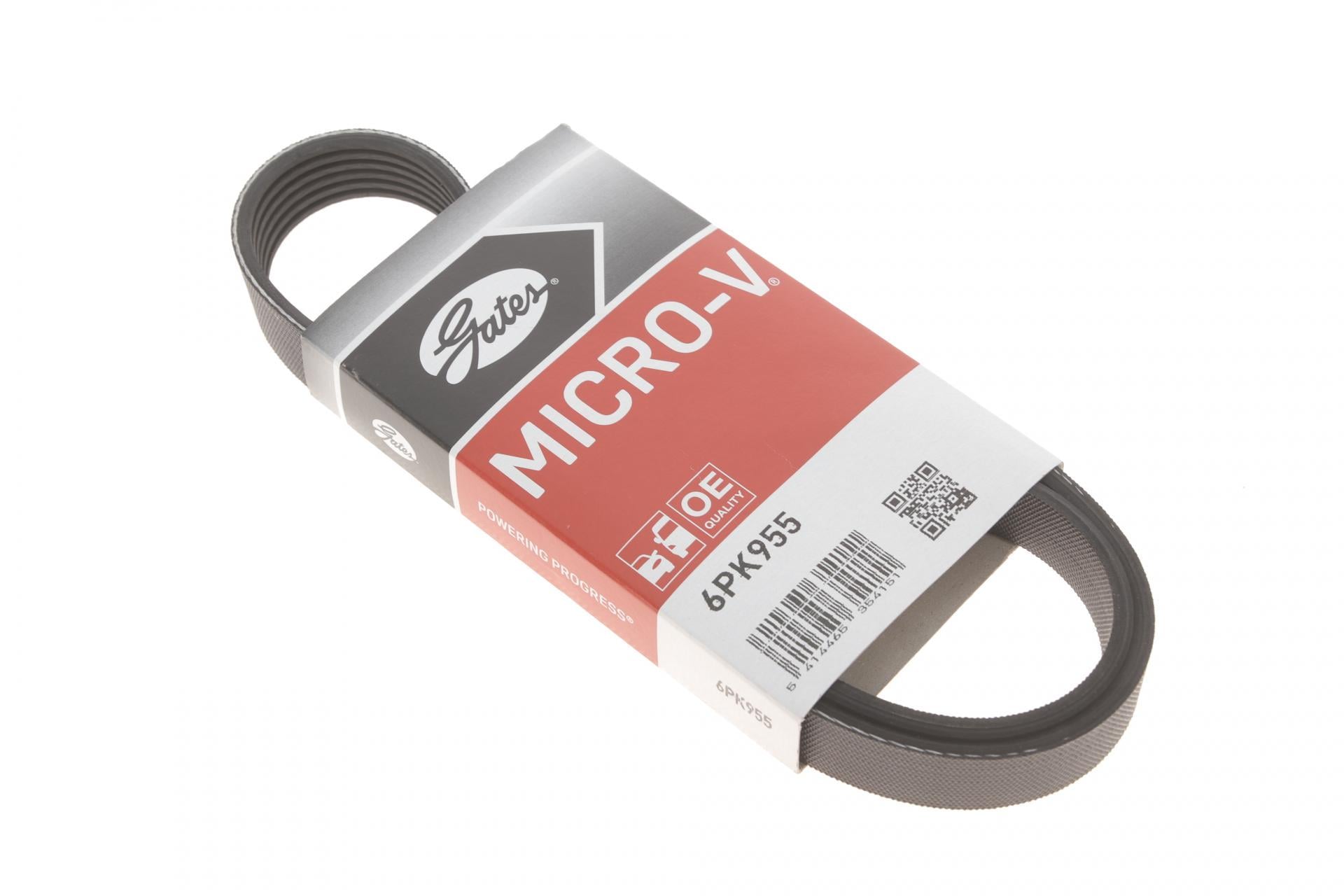 Ремень генератора GATES VW Golf/Skoda Octavia 2.0i 04-13/Mazda 2/3 1.5 13-/Kia Ceed/Cerato 1.4/1.6 07- 6PK955