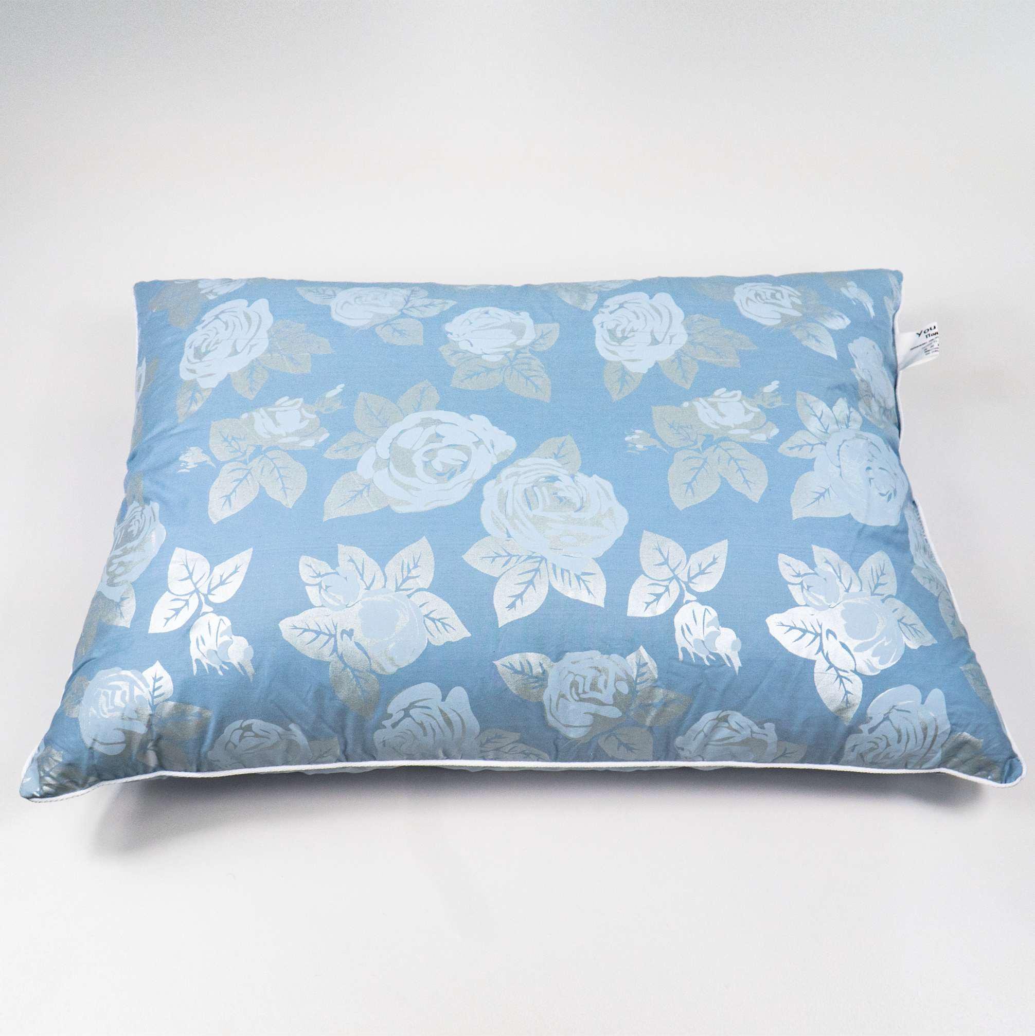 Подушка пуховая YouStar 40x60 см Голубой (pp-40x60-p50-blue)