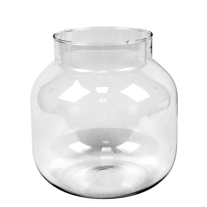 Ваза стеклянная Flora H 27 см (8413)