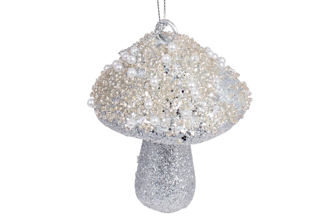 Подвеска новогодняя BonaDi Гриб 8 см (182-140)