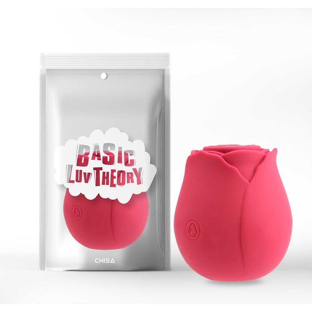 Стимулятор клиторальный вакуумный Chisa Rose Petal Rose Red (330415/CN-834330415)
