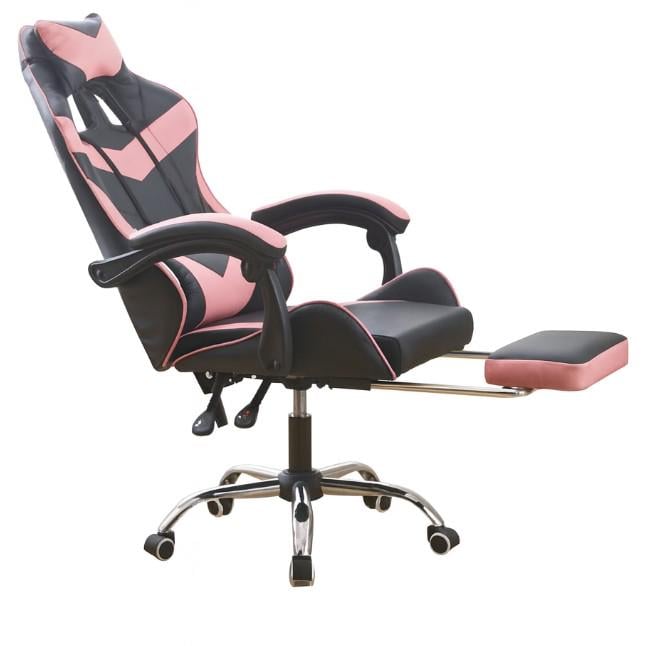 Крісло офісне комп'ютерне Bonro B-810 з підставкою для ніг Рожевий (21589836) - фото 5 Крісло офісне комп'ютерне Bonro B-810 з підставкою для ніг Рожевий (21589836) - фото 5