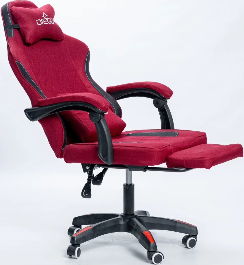 Крісло геймерське DIEGO Soft Cherry