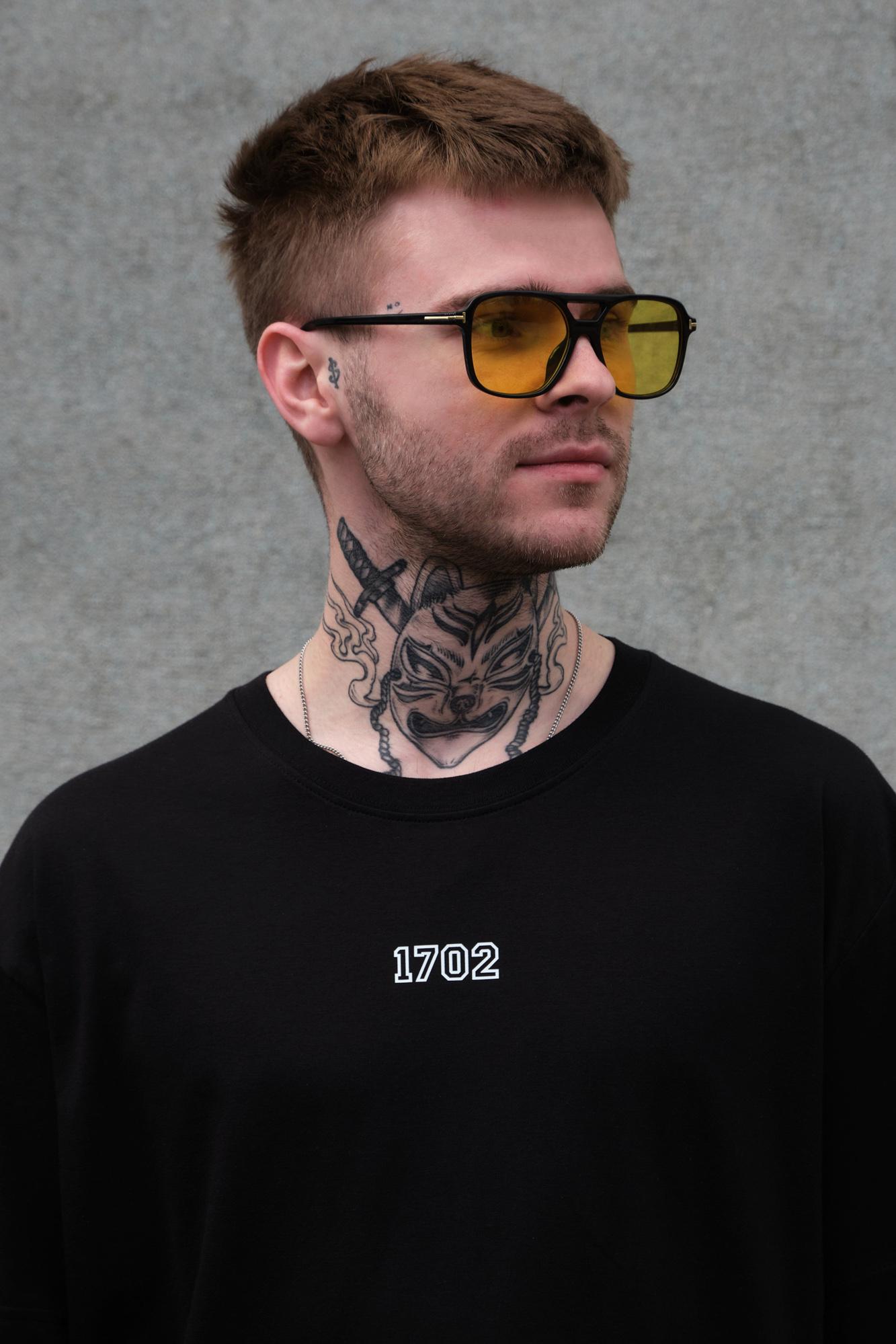 Футболка чоловіча Without з принтом Dont Push The Horses оверсайз S/M Black (S8055224) - фото 4