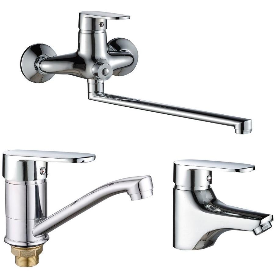 Набор смесителей для ванны Lidz Tani LDTAN001F1CRM4495745876 Хром (215207)