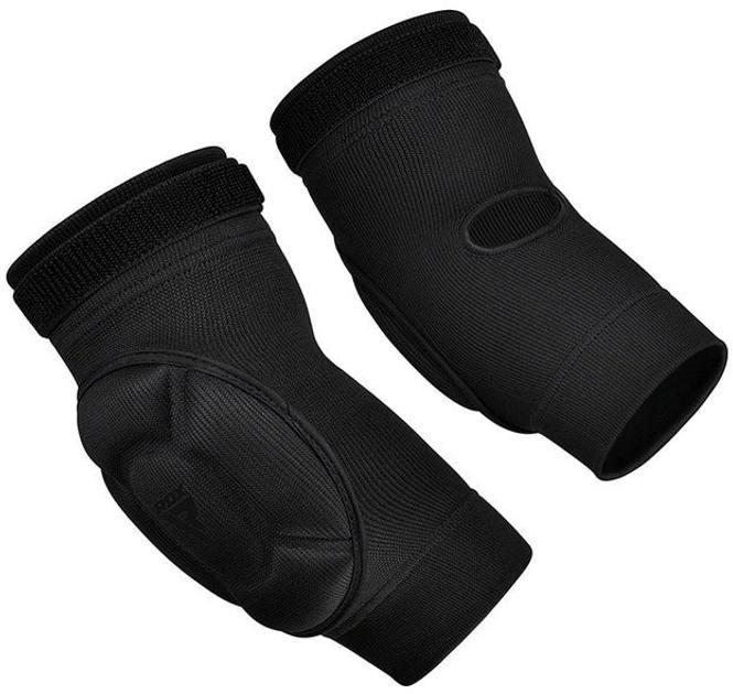 Налокітники спортивні RDX Hosiery Elbow Foam L Чорний (HYP-EBB-L)