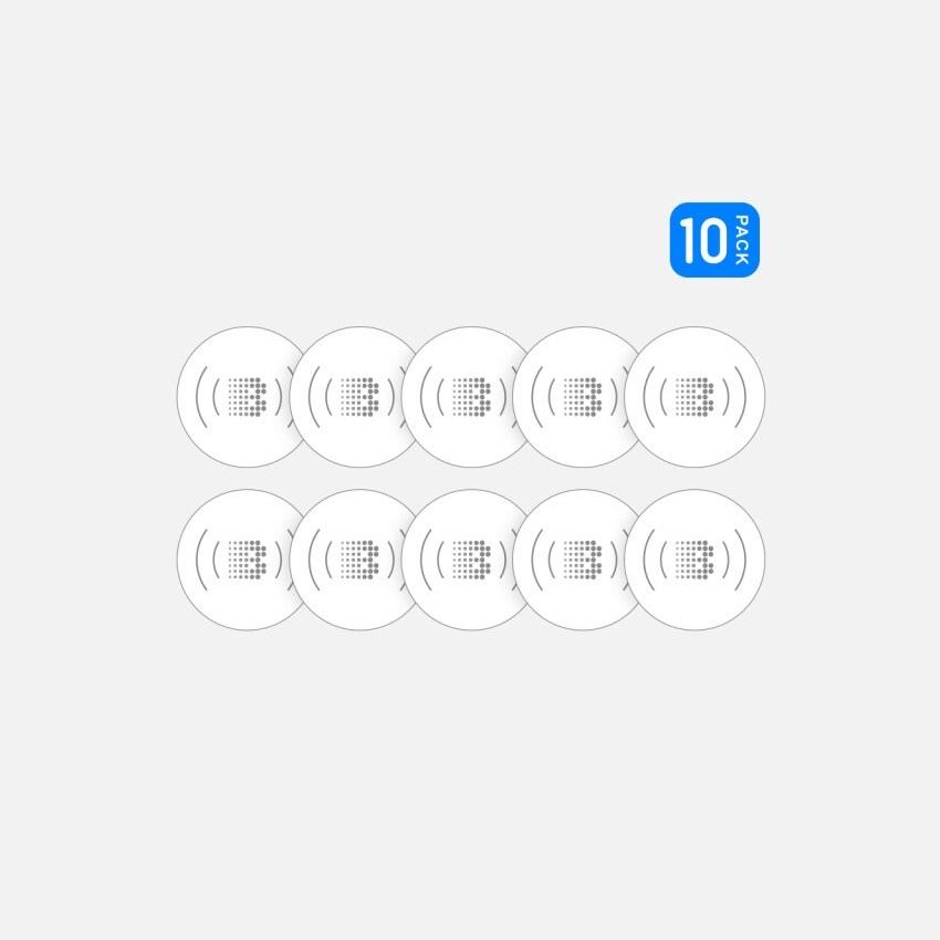 Набір NFC тегів Broadlink SRN1 для розумного будинку 10 шт. Білий - фото 4