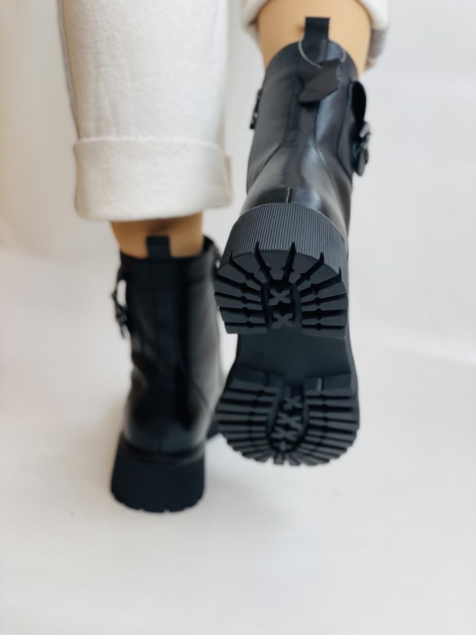 Ботинки женские зимние Farinni р. 38 24,5 см Черный (2743) - фото 3 Ботинки женские зимние Farinni р. 38 24,5 см Черный (2743) - фото 3