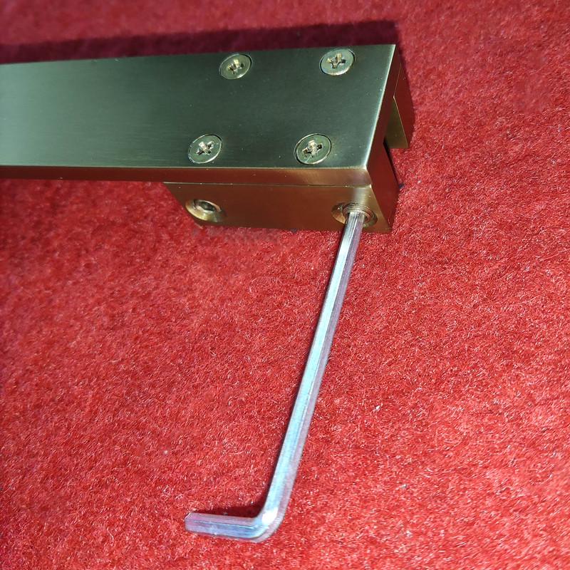 Душевая перегородка KOER SR SP02-100x200-TR-12 Walk-In прозрачное стекло Easy Clean 8 мм Золотой матовый (KR5396) - фото 9