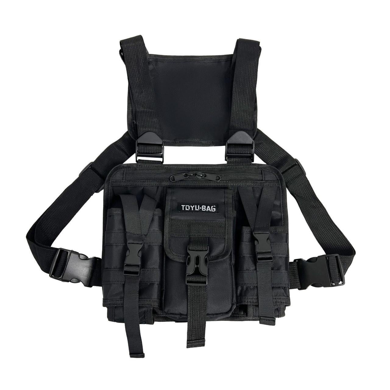 Нагрудна сумка Toyu Bag 6025 Чорний (14013069)