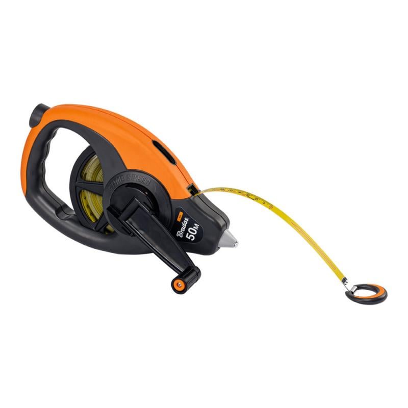 Рулетка измерительная Fiberglass сверхбыстрая 50 м (DIY-MH13-05013M/CB)