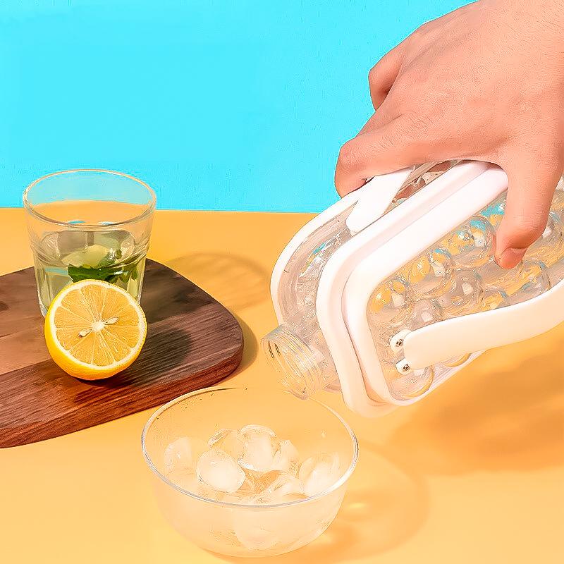 Форма для льда ICE CUBE TRAY силиконовая с крышкой на 14 кубиков для заморозки воды White - фото 7 Форма для льда ICE CUBE TRAY силиконовая с крышкой на 14 кубиков для заморозки воды White - фото 7