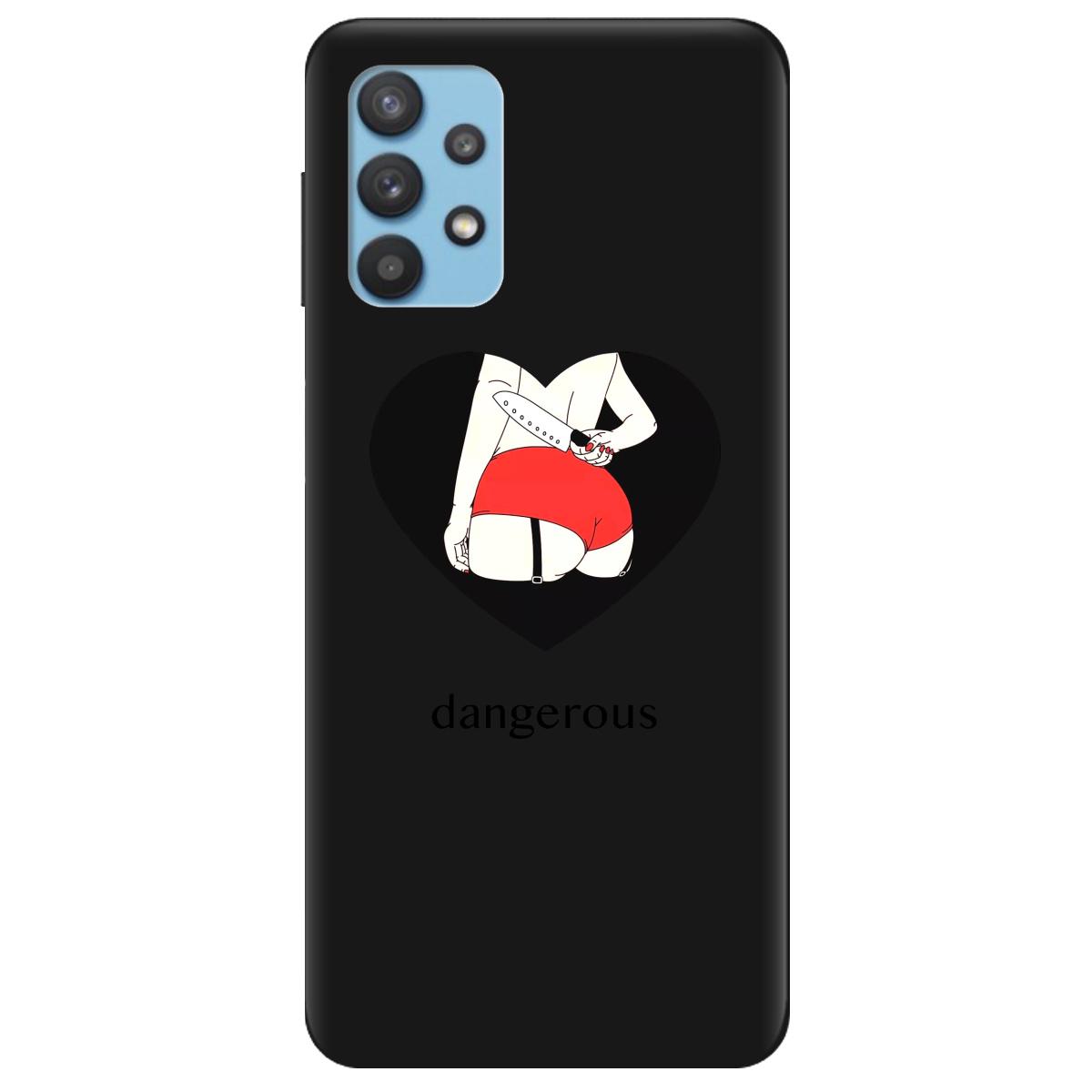 Силіконовий чохол Zorrov для Samsung Galaxy A32 - Dangerous (15500050222123367)