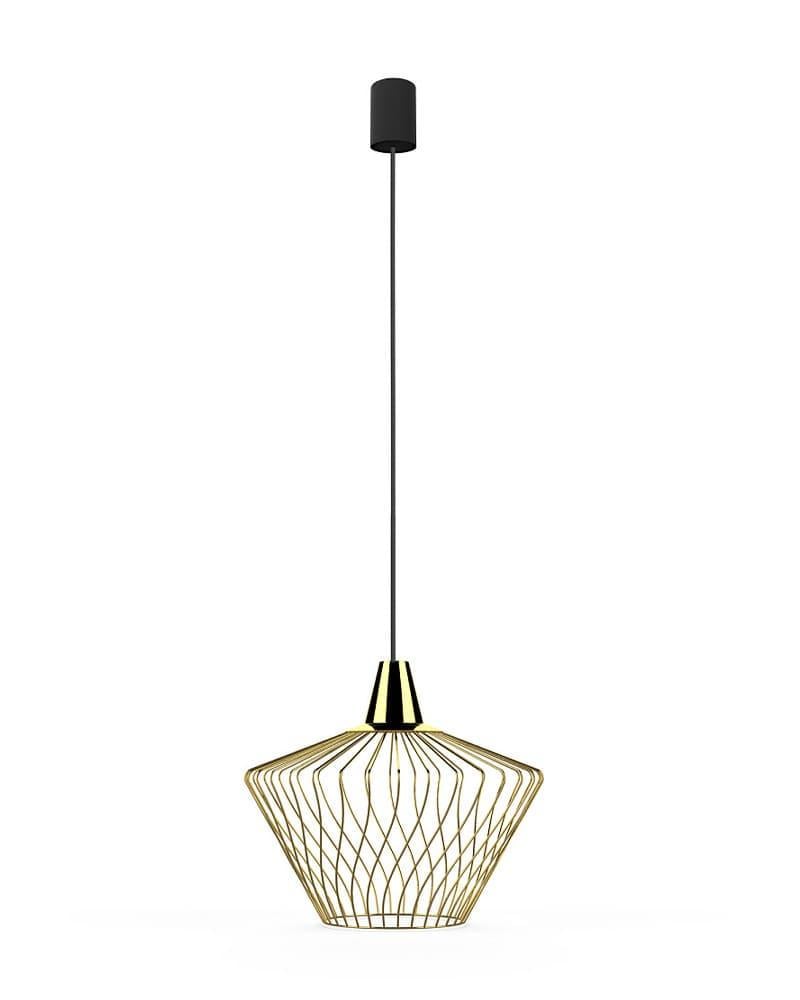 Подвесной светильник Nowodvorski 8861 Wave E27 1x60W IP20 Gold (2229967615)