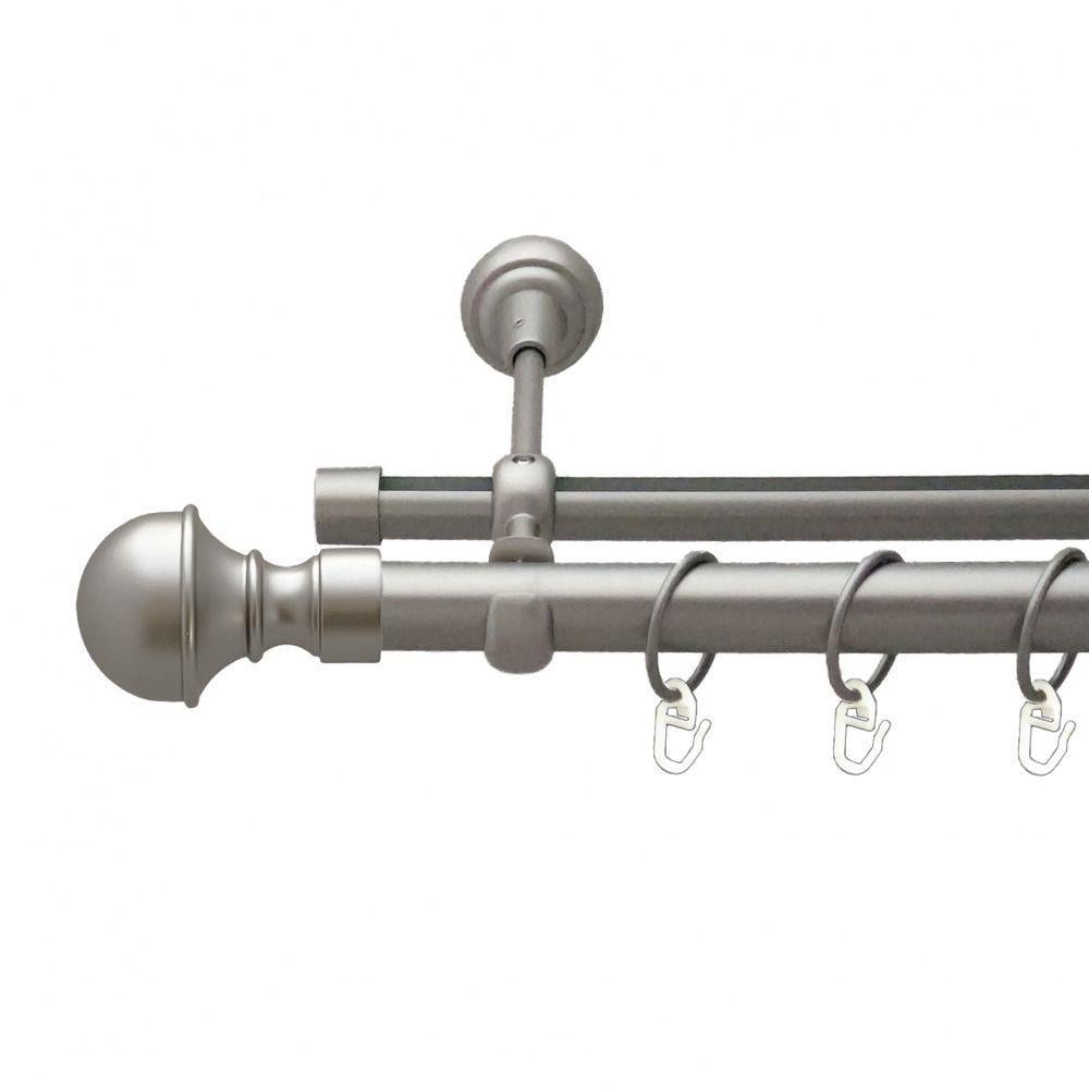 Карниз Orvit Бостон дворядний гладкий 300 см Сатин (00-00011046)