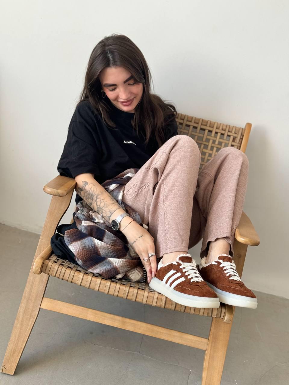 Кеди жіночі на хутрі Maya Shoes р. 36 Рудий (3021/1) - фото 11 Кеди жіночі на хутрі Maya Shoes р. 36 Рудий (3021/1) - фото 11