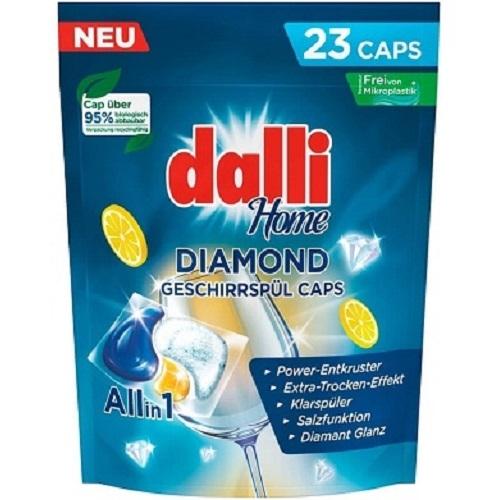 Капсулы для посудомоечной машины Dalli Diamond All in 1 23 caps 352 г (03119)
