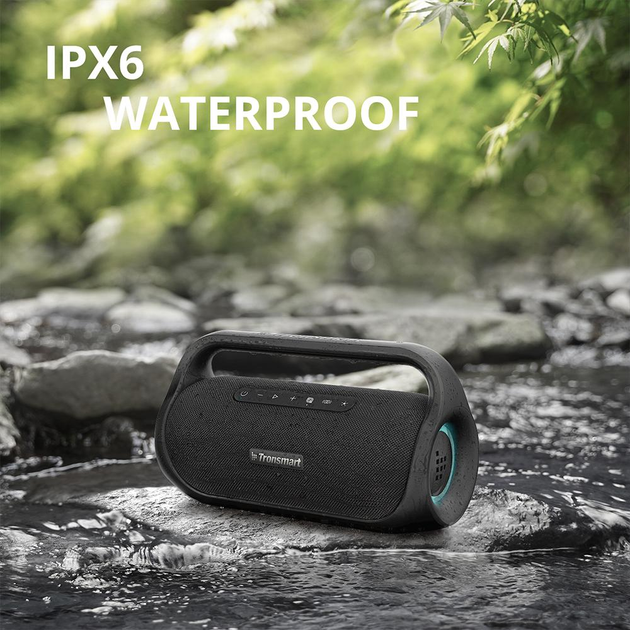 Колонка беспроводная Tronsmart Bang Mini IPX6 BT5,3 AUX NFC TWS 30W 15h Черный - фото 9