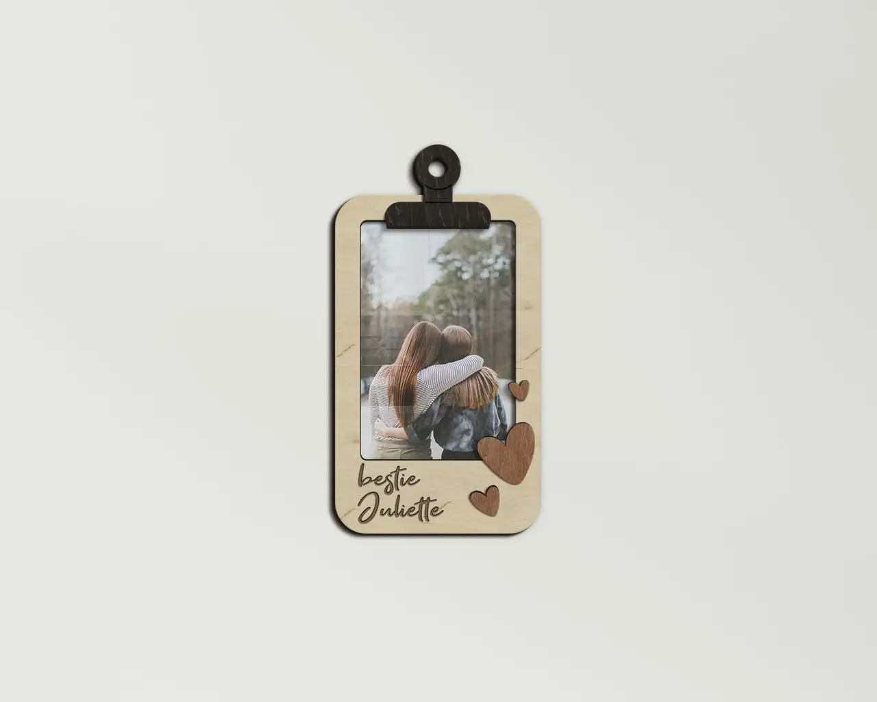 Фоторамка-планшет персоналізована на 1 фотографію Натуральний (clothespins_hearts_4x6) - фото 3 Фоторамка-планшет персоналізована на 1 фотографію Натуральний (clothespins_hearts_4x6) - фото 3