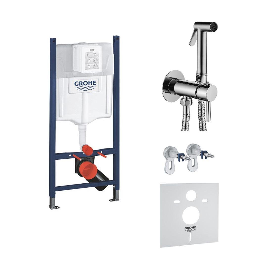 Инсталляционная система для унитаза Grohe Rapid SL 3884000G_ZDUP110CR (159474)