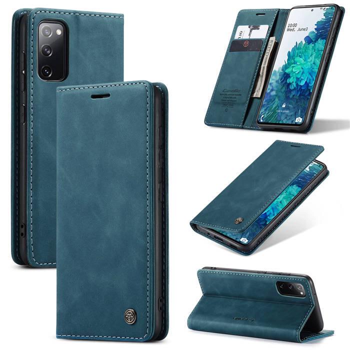 Чехол книжка с магнитом Samsung Galaxy S20 FE CaseMe Sea Green (30855-56)