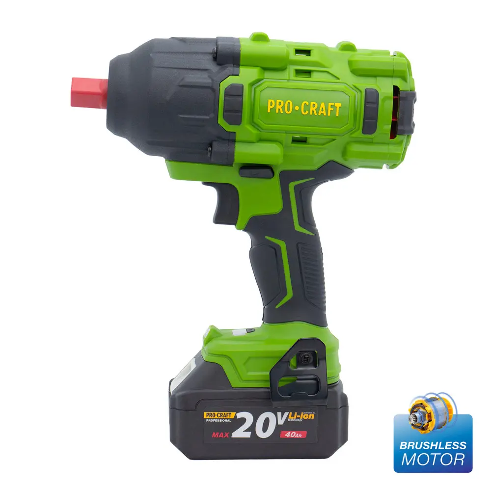 Гайковерт аккумуляторный PRO-CRAFT PWA-80 с АКБ/ЗП и кейсом (030801) Гайковерт аккумуляторный PRO-CRAFT PWA-80 с АКБ/ЗП и кейсом (030801)