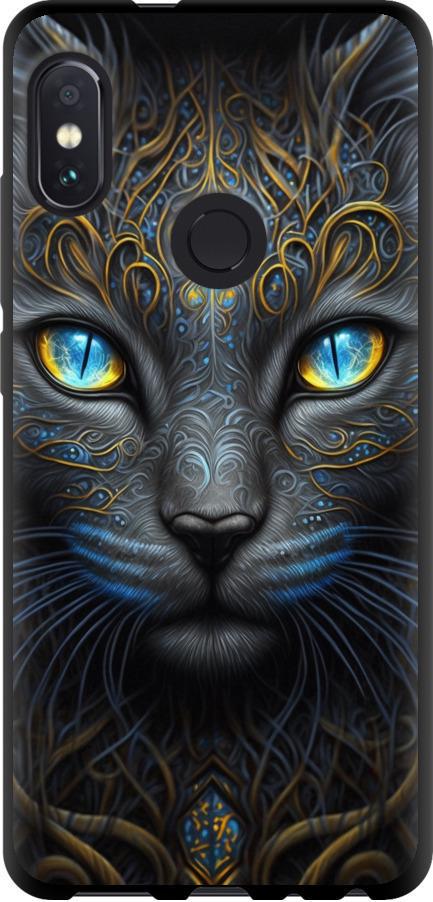 Чехол на Xiaomi Redmi Note 5 Кошка (5548b-1516-42517) Чехол на Xiaomi Redmi Note 5 Кошка (5548b-1516-42517)