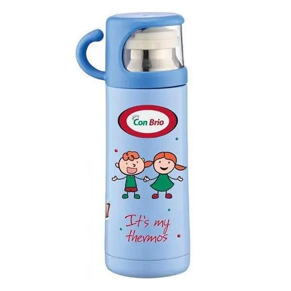 Термос Con Brio из нержавеющей стали 0,35 л Голубой (58607)