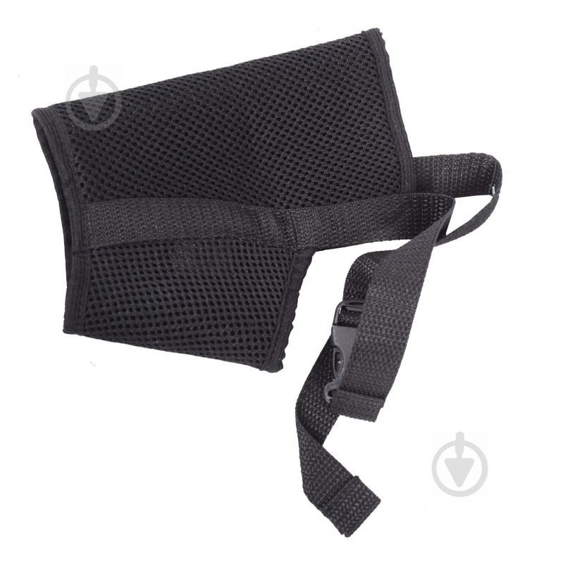 Намордник нейлоновый для ротвейлера ТМ Природа Черный