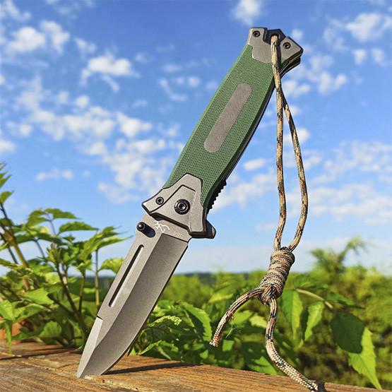 Нож складной туристический с клипсой Chongming 364 (32147737) Нож складной туристический с клипсой Chongming 364 (32147737)