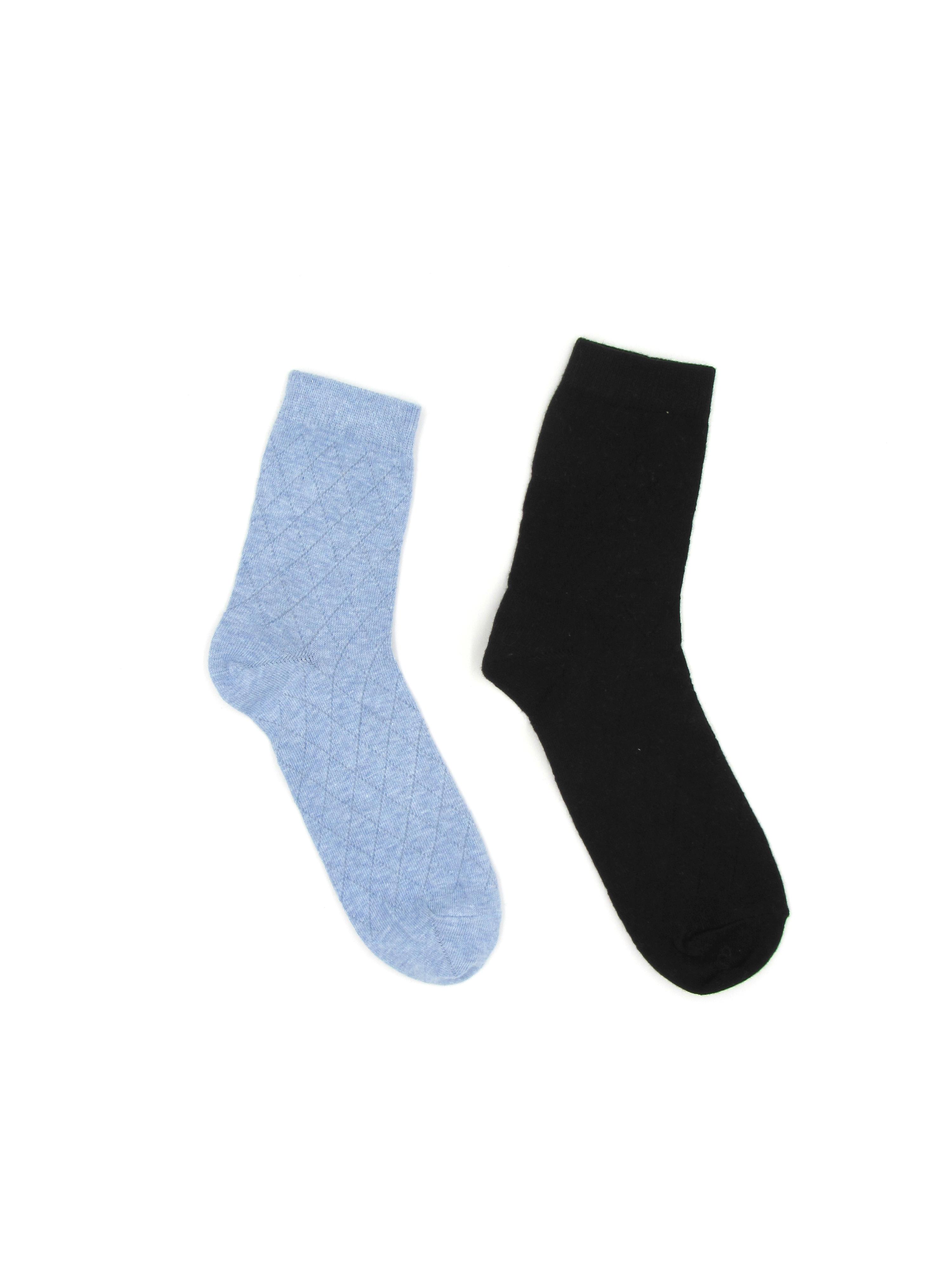 Шкарпетки C&A р. 35-38 2 пари Блакитний/Чорний (13381002)