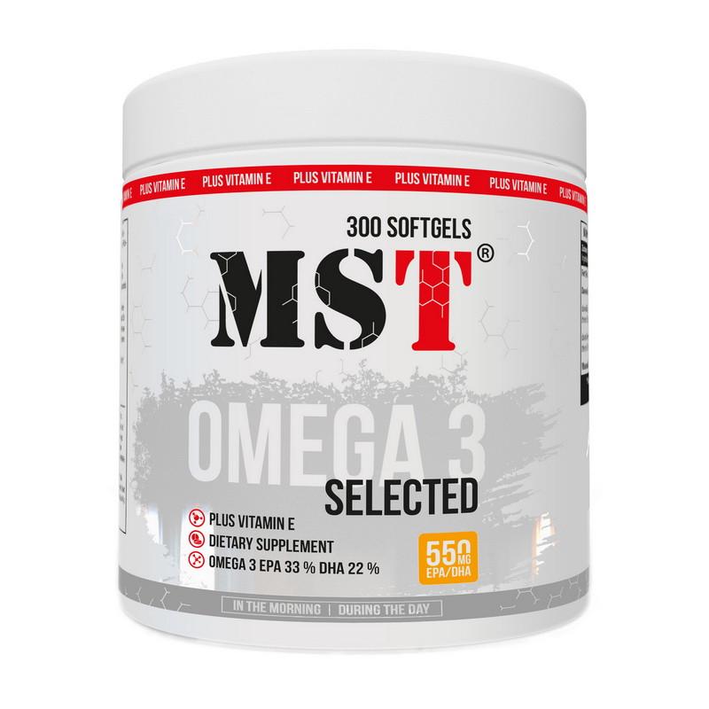 Рыбий жир MST Omega 3 Selected 300 капс. (18069-01)