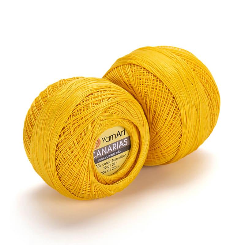 Пряжа YarnArt Canarias 6347 Желтый