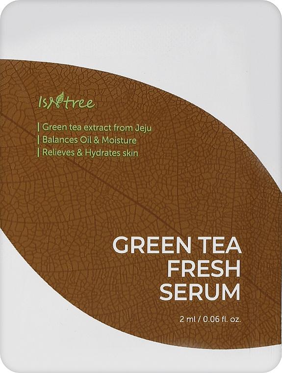 Сыворотка освежающая Isntree GREEN TEA FRESH SERUM с зеленым чаем 2 мл (2467725413)