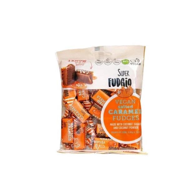Цукерки Super Fudgio зі смаком солона карамель 150 г