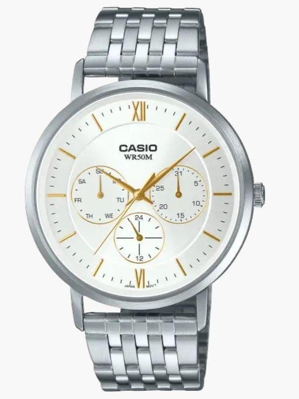 Наручний годинник чоловічий Casio MTP-B300D-7A Timeless Collection з сталевим корпусом Білий (2904239546) Наручний годинник чоловічий Casio MTP-B300D-7A Timeless Collection з сталевим корпусом Білий (2904239546)