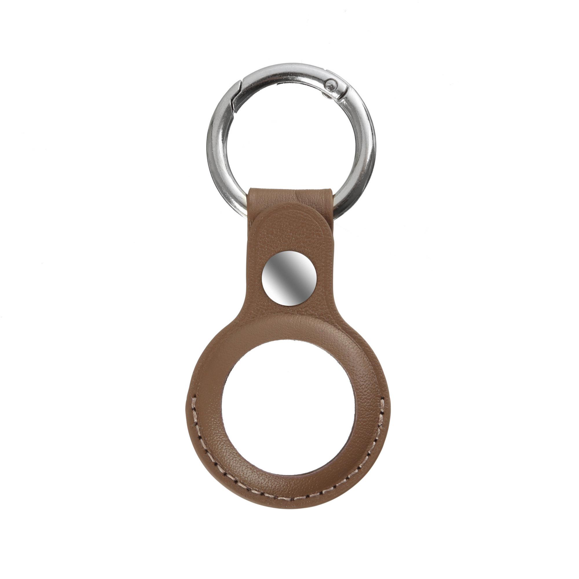 Чохол-брелок ArmorStandart для AirTag Leather Ring Moka (ARM59112)