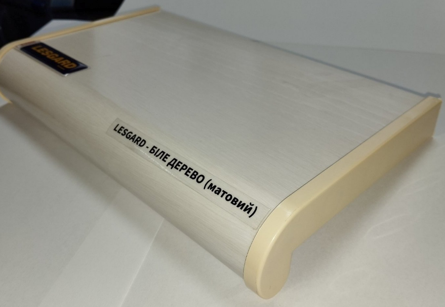 Підвіконня Lesgard Elesgo ПВХ 250 мм Біле Дерево - фото 2 Підвіконня Lesgard Elesgo ПВХ 250 мм Біле Дерево - фото 2