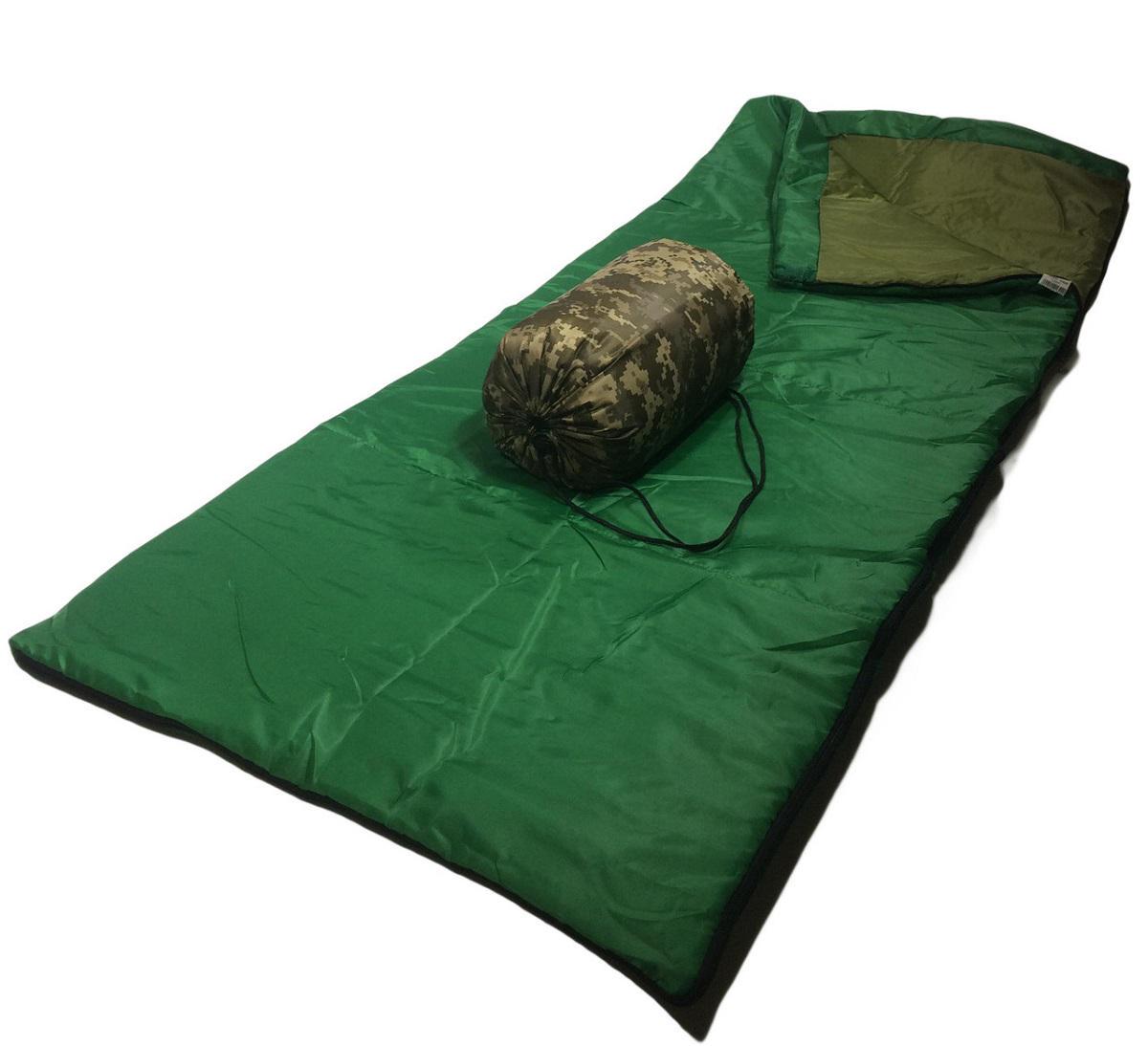 Спальный мешок одеяло light зеленый 180х75 см (A00061)