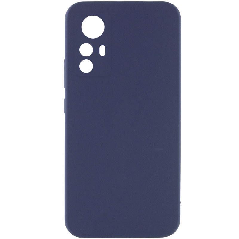 Противоударный Чехол Silicone Cover Lakshmi Full Camera (AAA) для Xiaomi Redmi Note 12S Темно-синий/Midnight Blue