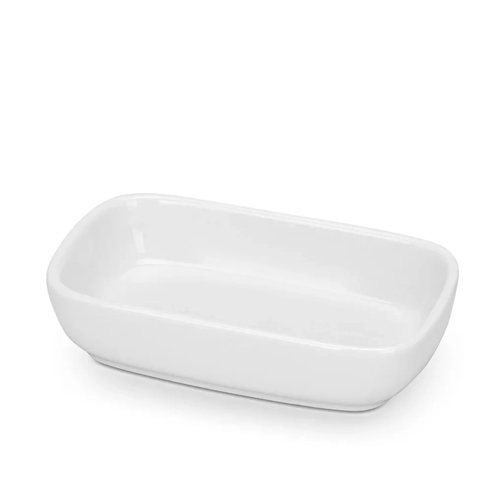 Блюдо сервировочное Fissman Horeca 12,5x8x3 см из фарфора (14124)