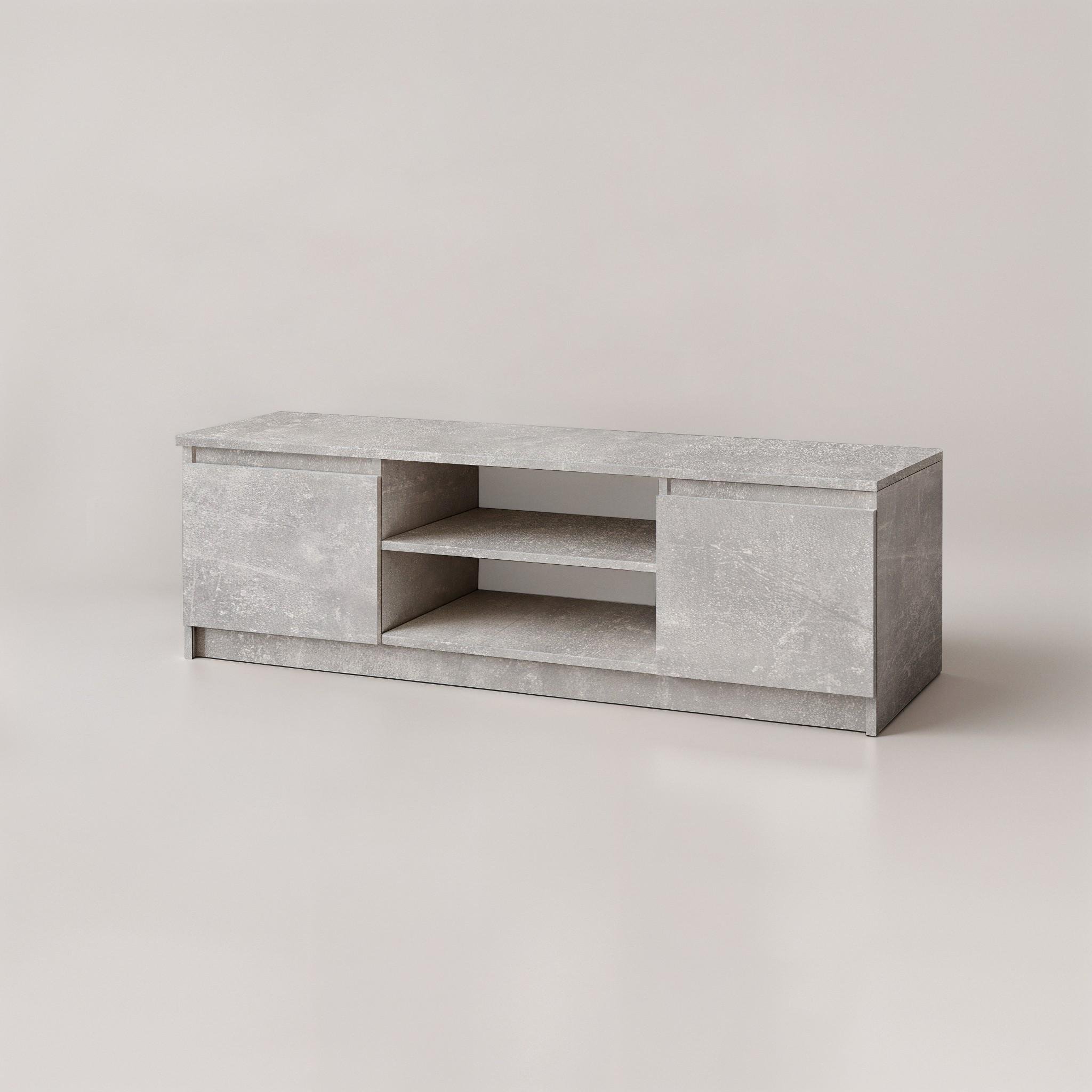 Тумба під телевізор Vega 1500х370х420 мм Бетон - фото 2