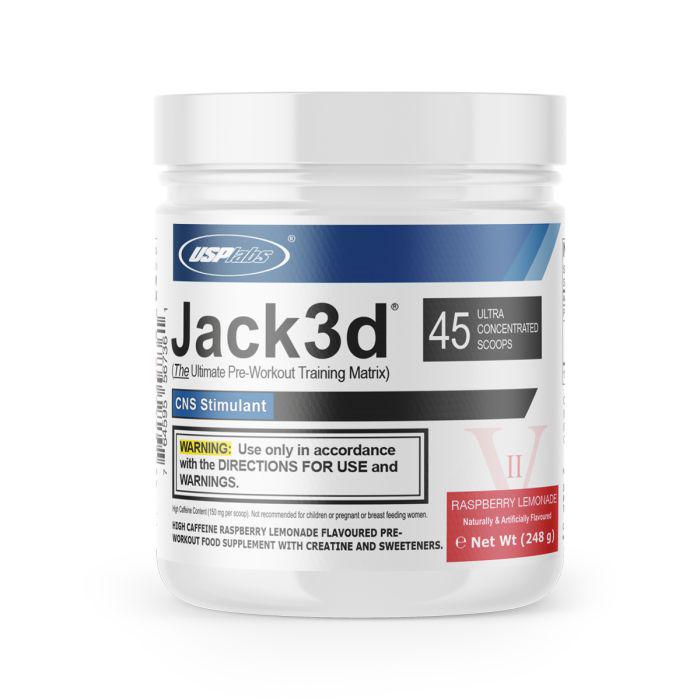Предтренировочный комплекс USP Labs Jack3d V2 Raspberry lemonade 248 г (00000037608)