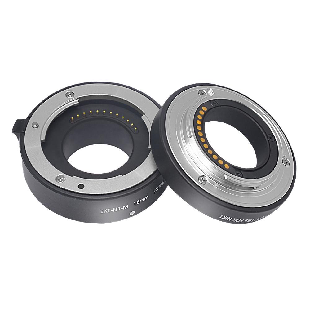 Макрокольца автофокусные для фотокамер Nikon 1 байонет Nikon 1 беззеркальные Mcoplus EXT-N1-M 10/21 мм