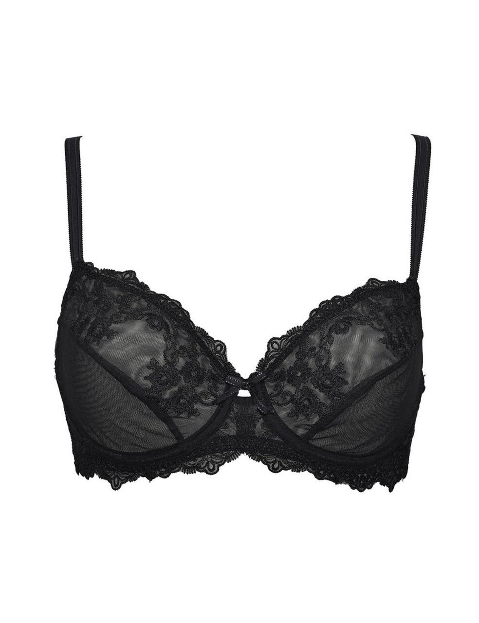 Бюстгальтер на кісточках Sielei 1940 Nero 75D Чорний (1978466887)