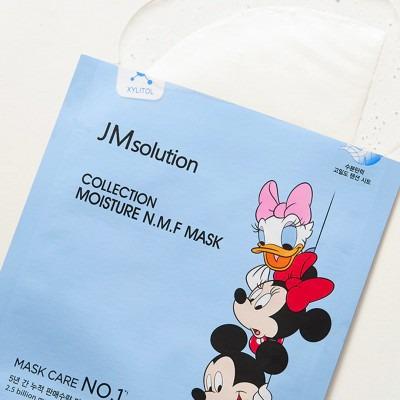 Маска тканинна для обличчя з аквасилом і пептидами JMsolution Disney Collection Moisture NMF Mask 30 мл - фото 2