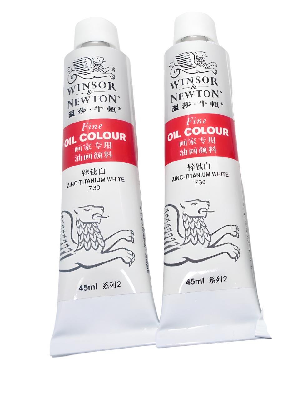 Олійна фарба Winsor & Newton туба 45 мл Цинк Титановий білий 730 (WNOP-730) - фото 3 Олійна фарба Winsor & Newton туба 45 мл Цинк Титановий білий 730 (WNOP-730) - фото 3