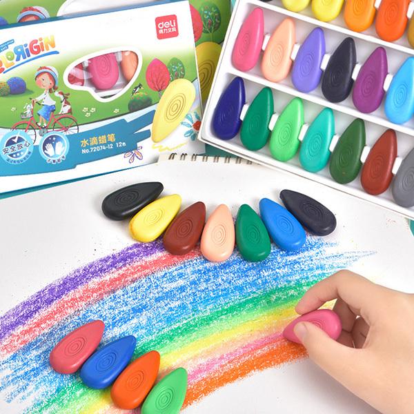 Набір для творчості Віскові олівці для дітей 12 шт. (Y01262-1) - фото 4 Набір для творчості Віскові олівці для дітей 12 шт. (Y01262-1) - фото 4