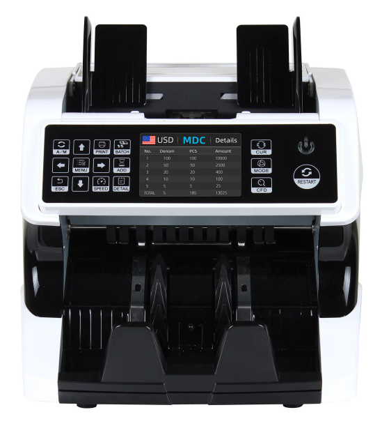 Счетчик купюр профессиональный с распознаванием (AL-920)